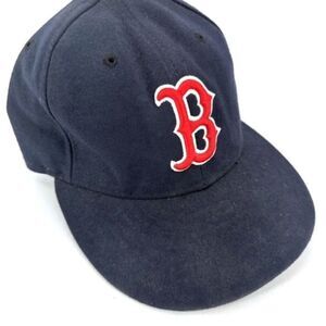 New Era Boston Red Sox Baseball SnapBack Cap Baseball Hat Made In USA Size‎ 7